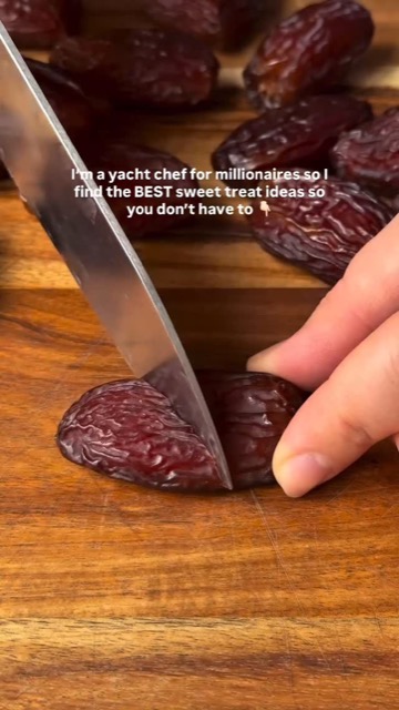 Chocolate-Covered Almond Stuffed Dates